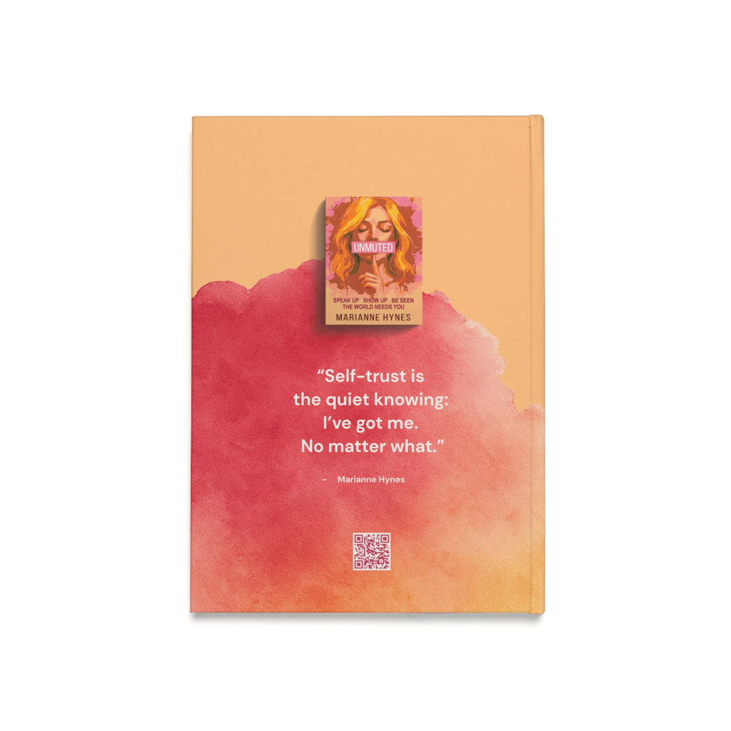 UNMUTED Hardcover Journal — Empowerment Guided A5 Notebook
